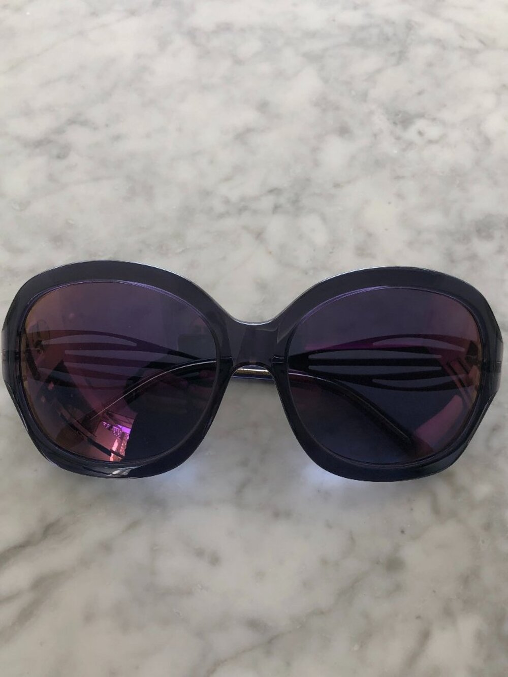 NEW SAMA EYEWAER SUNGLASSES MODEL GOSSIP IN EGGPLANT COLOR